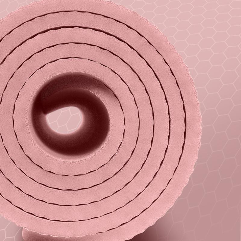 Бытовой экологически чистый коврик для йоги без запаха, утолщенный амортизирующий и противоскользящий коврик, женский напольный коврик для фитнеса со скакалкой