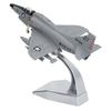 Oreb 1:72 A-4 Skyhawk Attack Aircraft Model, Alloy Skyhawk Attack Aircraft Model Kit, Skyhawk Fighter Attack Aircraft Diecast Airplane Military Displa