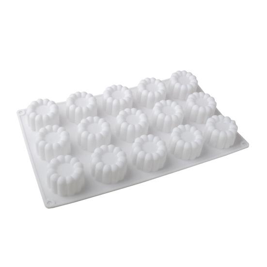 Silicone Cake Mold Square Heart Shapes Mousse Chocolate Desserts Mold Cake Pan Muffin Mold Flexible Baking Tools