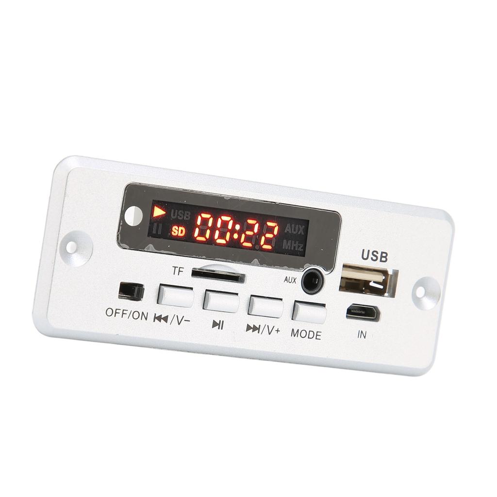 Плата декодирования 12В 02EA Плата декодирования MP3 с USB-портом Поддержка карты памяти и U-диска