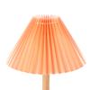 1Pc Ceiling Decor Fabric Pleated Lampshade Modern Washable Table Lamp Cover Diy Retro Chandelier Cloth Cover Living Dining Room