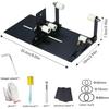 Adjustable Glass Bottle Cutter, Stainless Steel Bottle Cutting Tool, Bottle Cutter for Round & Square Bottles, DIY Bottle Cutting Kit for Wine Beer
