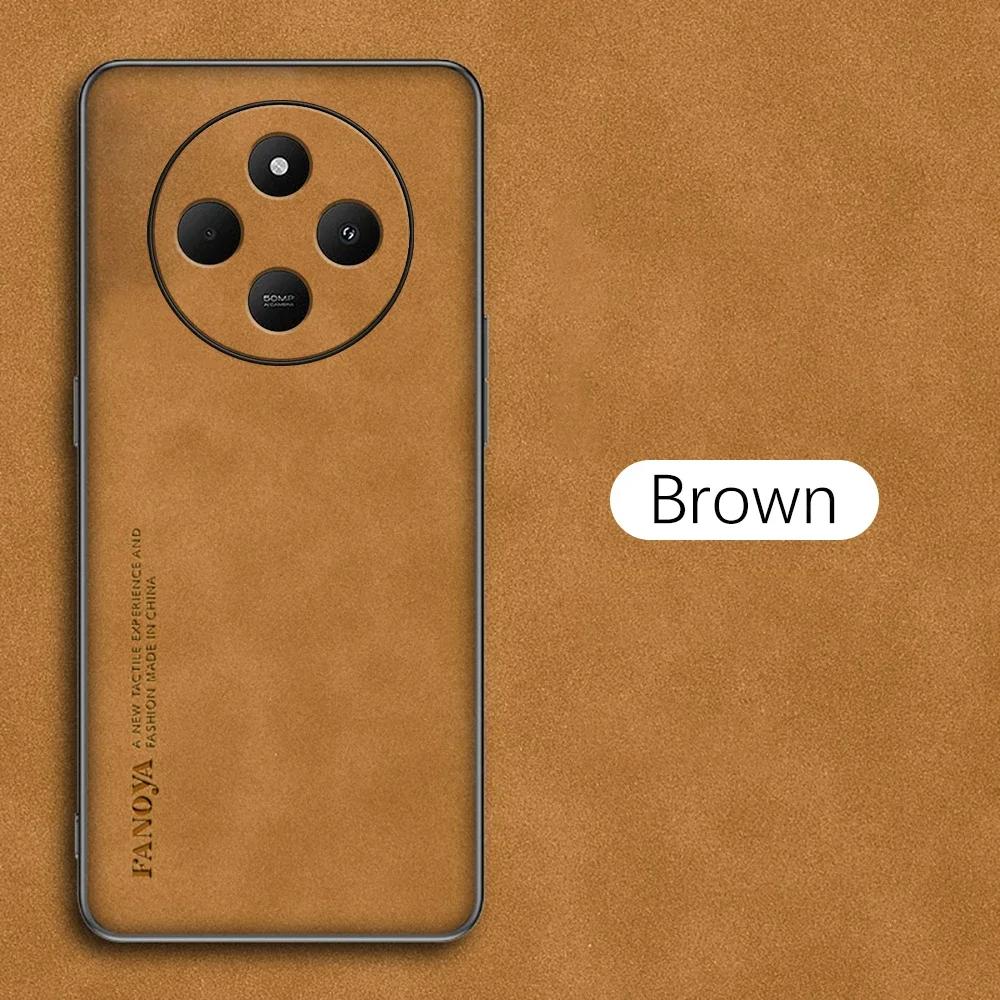 Redmi14 C 75 A 4 Роскошный чехол из овчины для Xiaomi Redmi 14c 4g 5g Poco C75 A4 Business Retro Back Cover Redmi14c Redmia4