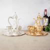 1 компл., набор старинных ретро-рельефных дворцовых духов, набор винных горшков, набор чашек из сплава для водки, свадебные украшения, коллекция подарков