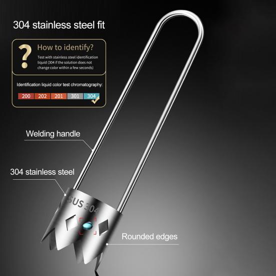 2Pcs Red Bell Pepper Corer Stainless Steel Fruit Vegetable Corer & Pitter Remover Pepper Cutter Deseeder Kitchen Utensils