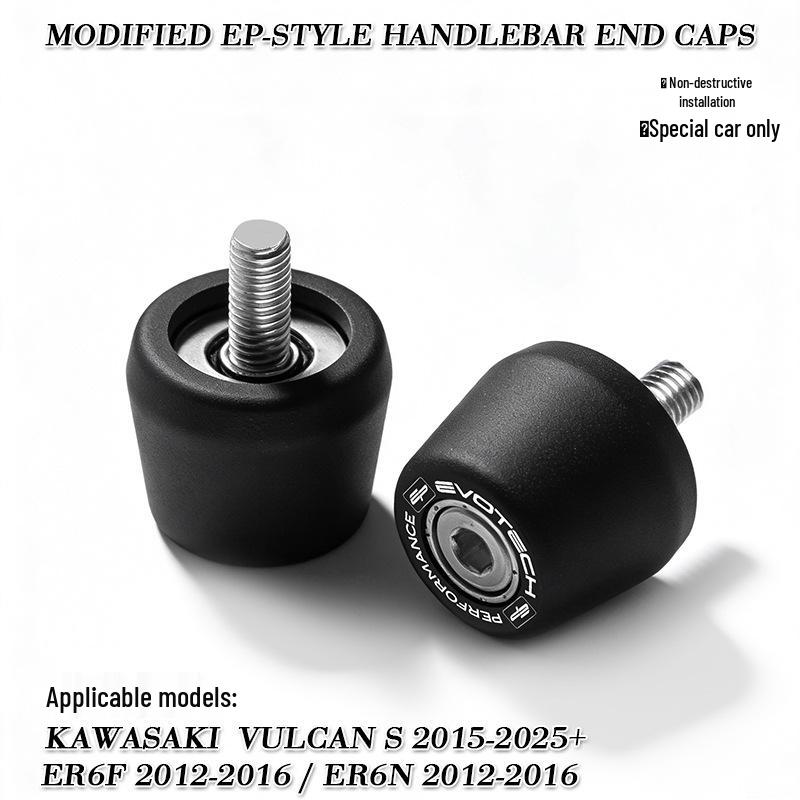 Алюминиевые ручки руля и грузики руля для Kawasaki ER6N/ER6F/Vulcan S