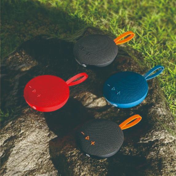 Rockmia EBS-313 Мини Портативный Магнитный Динамик BT5.3 Беспроводной Bluetooth Динамик Стерео Музыкальная Шкатулка Для Улицы Водонепроницаемый IPX6 Тканевая Сетка Силиконовая Ручка