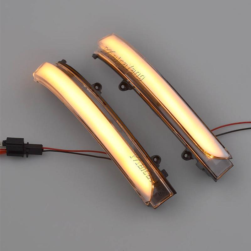 LED Dynamic Turn Signal Light Side Mirror Sequential Indicator For VW Jetta Golf Voyage FOX Saveiro Gol G5 G6 G7 G8 UP Spacefox