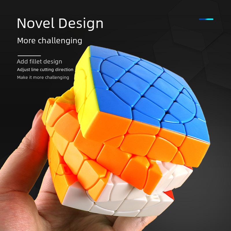 Holy Hand 4th Level Alien Magic 2.0: High-Difficulty Puzzle Cube for Boys - Smooth Solid Color Exercise