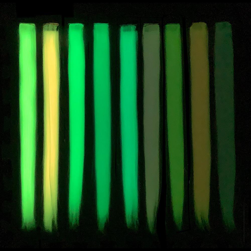 Неоновые искусственные волосы Светящиеся накладные волосы Заколки для волос Цветные синтетические волосы для вечеринки