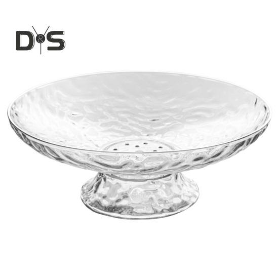 Прозрачная тарелка для фруктов, сливной поддон со съемным дренажным основанием, большая вместительная кастрюля для конфет, сливное блюдо для овощей, кухонные аксессуары