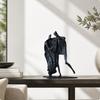 Human Figure Sculpture Decorative Statue Contemporary for Living Room, Bookshelf