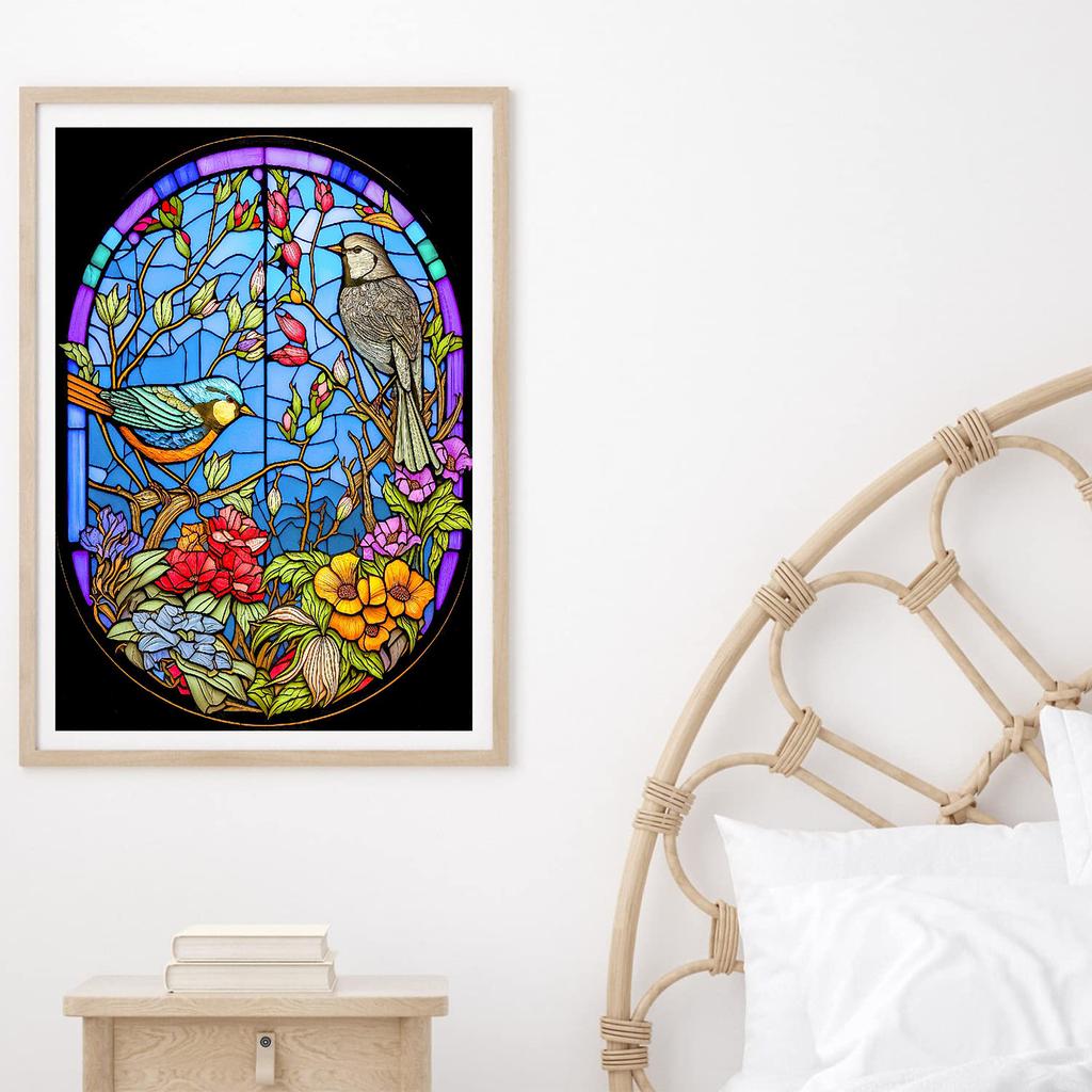 5D DIY Алмазная картина Маяк Колибри Стекло Картина Алмазная вышивка Набор для вышивки крестом Полный горный хрусталь Мозаика Украшение дома