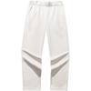 Casual Fleece Lined Versatile Knitted Sports Pants Women Bottoms White Tea 162517334R-2