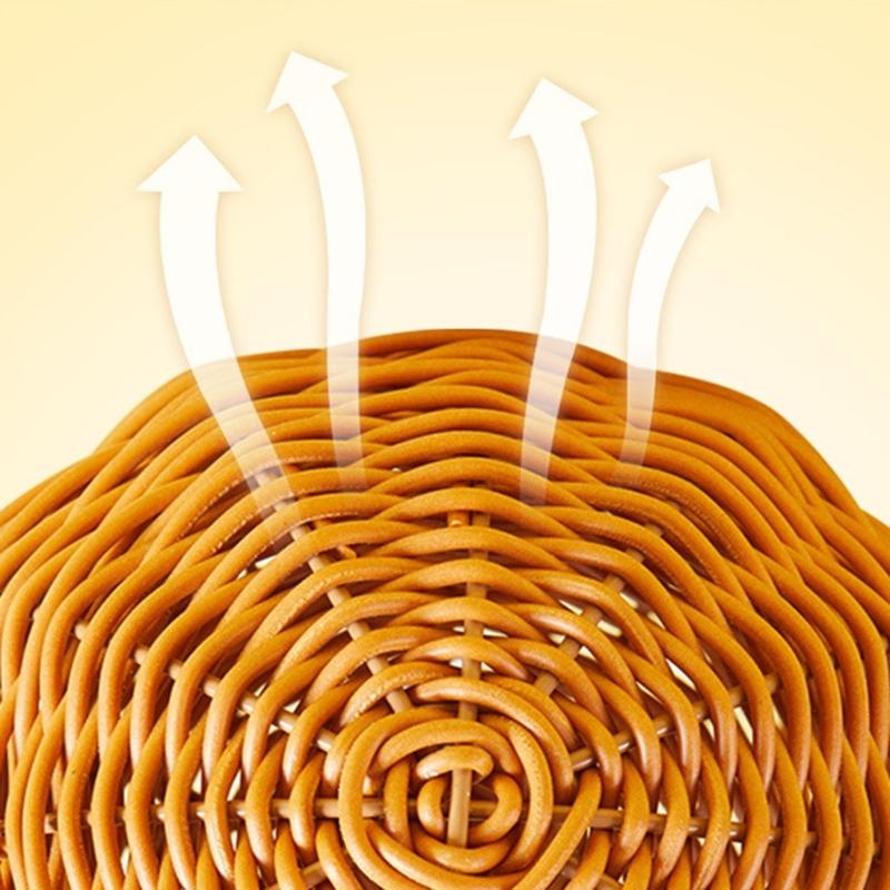 Woven Plastic Faux Rattan Bird Nest Hanging Design Birdhouses For Budgies Cockatiels And Lovebirds Cage Decoration