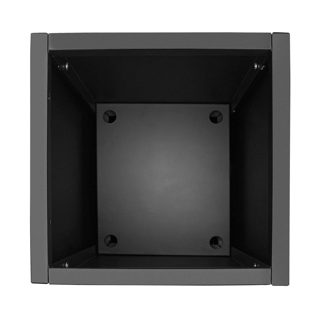 Tall Outdoor/Indoor Planter Box, Rectangular Large Flowerpot, Tall Metal Planter Box for Gardens, Halls, Patios, Pool Areas