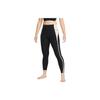 Йога Dri-FIT Luxe 7/8 Цветной блок Леггинсы с высокой талией Женские леггинсы Черный DM7672-010