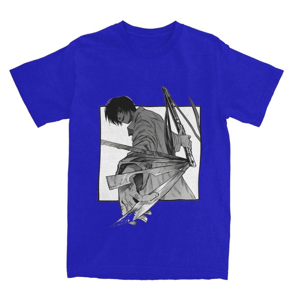 Японское аниме Sakamoto Days Футболка Новинка Футболки Короткий рукав Классические топы Лето 100% хлопок Дышащие Большой размер 5XL Футболки