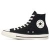Chuck Taylor All Star 70s Wild Logo Breathable Minimalist Non-Slip High-Top Canvas Shoes Women's Black & White