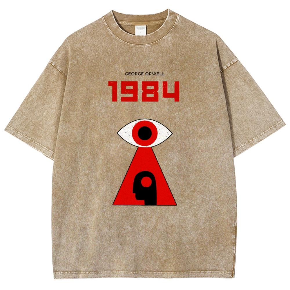1984 Orwell Vintage Distressed T-shirt