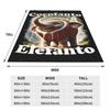 Cocofanto Elefanto Funny Italian Brainrot Meme Blankets Fleece Multi-function Super Soft Throw Blanket for Sofa Office Quilt