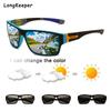 Photochromic Sunglasses Men Polarized Driving Chameleon Glasses Male Change Color Sun Glasses Day Night Vision Driver 'S Eyewear 