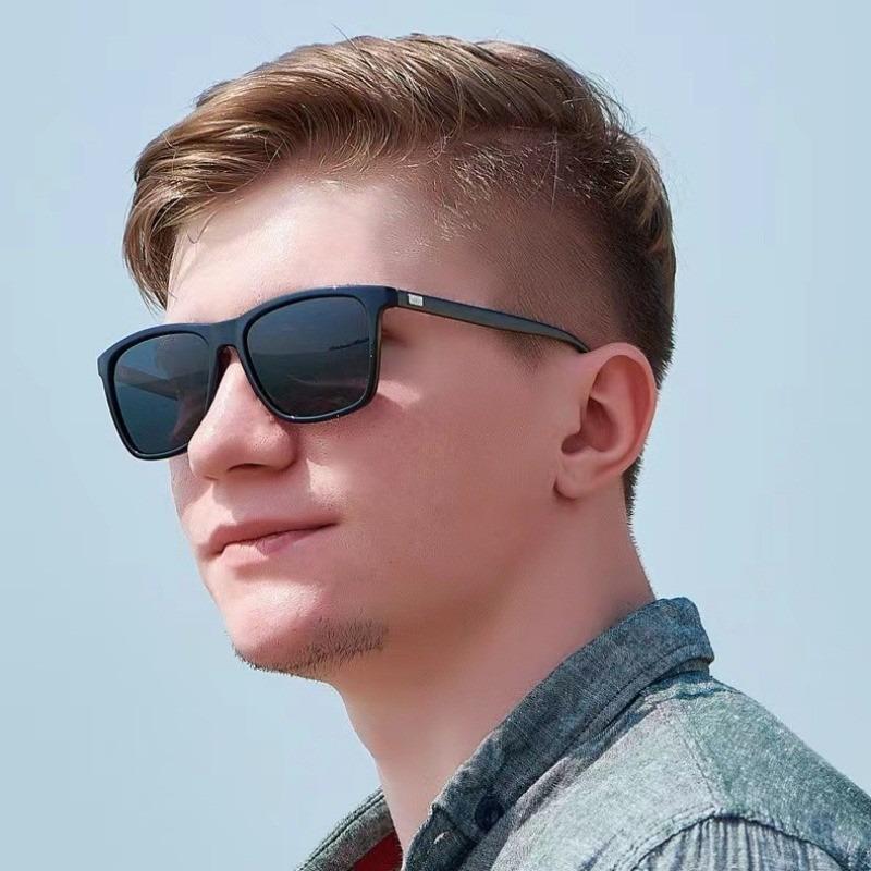 Поляризованные мужские женские солнцезащитные очки Мужские квадратные солнцезащитные очки для вождения Мужские классические ретро мужские очки UV400