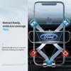 Автомобильный держатель для телефона в дефлектор с гравитационным датчиком для Ford Ranger Focus Kuga Mustang S-MAX Transit Mondeo Fusion Fiest 7i