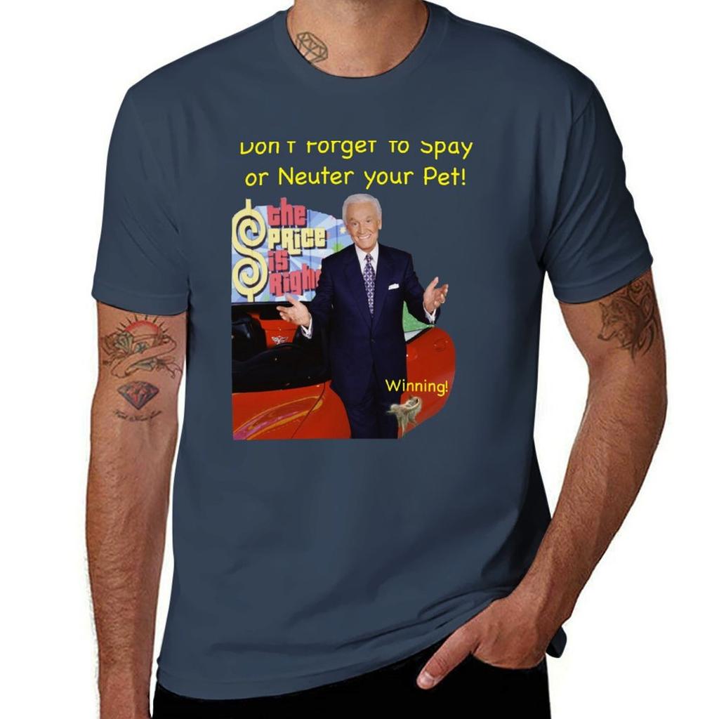 Bob Barker Spay Or Neuter Your Pet Tshirt Funny T Shirts Cotton T Shirts For Unisex Graphic Funny Tshirt