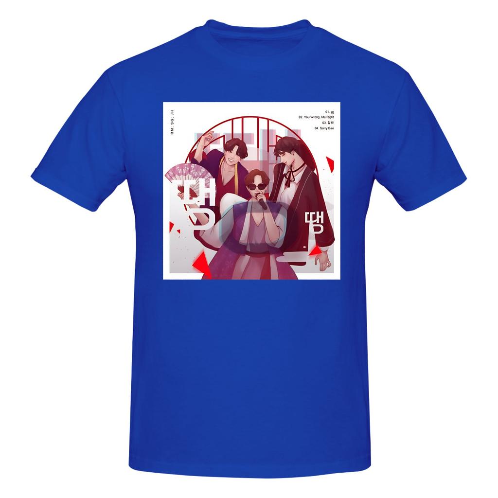 Piece Album Cover Funny Graphic Cotton TShirt Ddaeng Kpop Army Tees Tops For Unisex