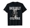 Rockabilly Culture Rock Skull Tattoo Pinup Rockabilly T-Shirt
