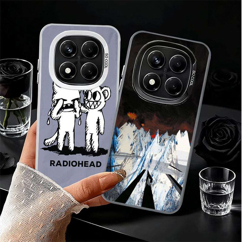 Мягкий чехол для телефона R-Radiohead Band для Xiaomi Redmi Note 13 14 15 Pro Plus 12S 12 11S 11 11T 10S 10 Ударопрочный чехол Задняя крышка
