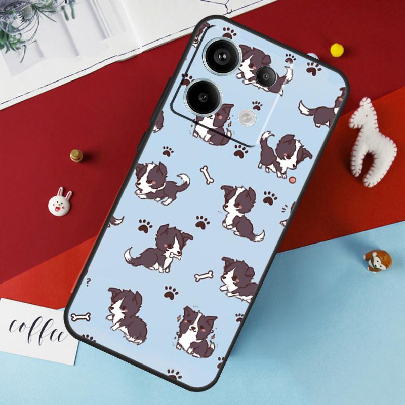 Чехол для телефона Xiaomi Redmi Note 14 Pro 13 12 11 10 15 Pro Plus Redmi 15 14C 10C 12C 13C 15C с изображением бордер-колли