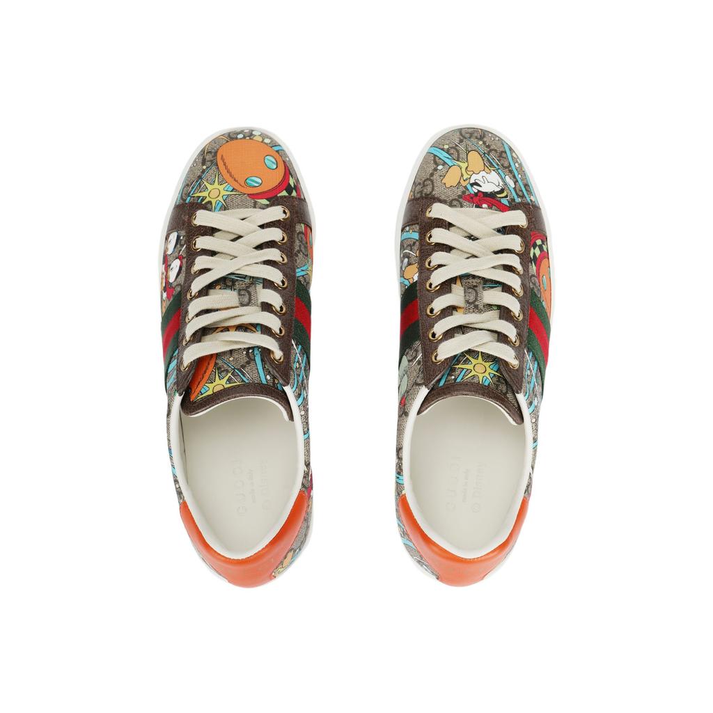 Gucci Disney x Gucci Женские Ace 'Хьюи, Дьюи и Луи' Женские 649657 2M110 8960