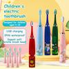Children's Electric Toothbrush with 8 Replacement Heads Kids Cartoon Ultrasonic Sonic Electric Toothbrush Battery Tooth Brushes