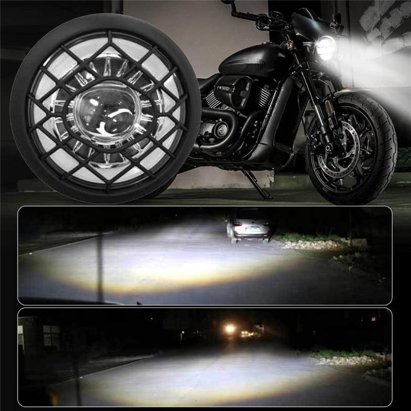 Мотоциклетная фара ближний дальний свет Дневной ходовой противотуманный свет для Sportsters XL VRSCD 48V