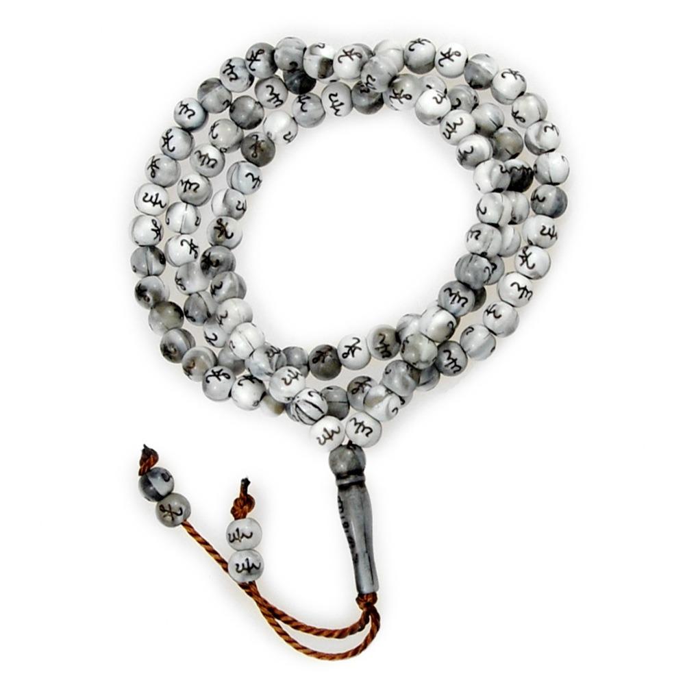 Middle East Rosary 99 Prayer Beads Tassel Pendant New Muslim Bracelets