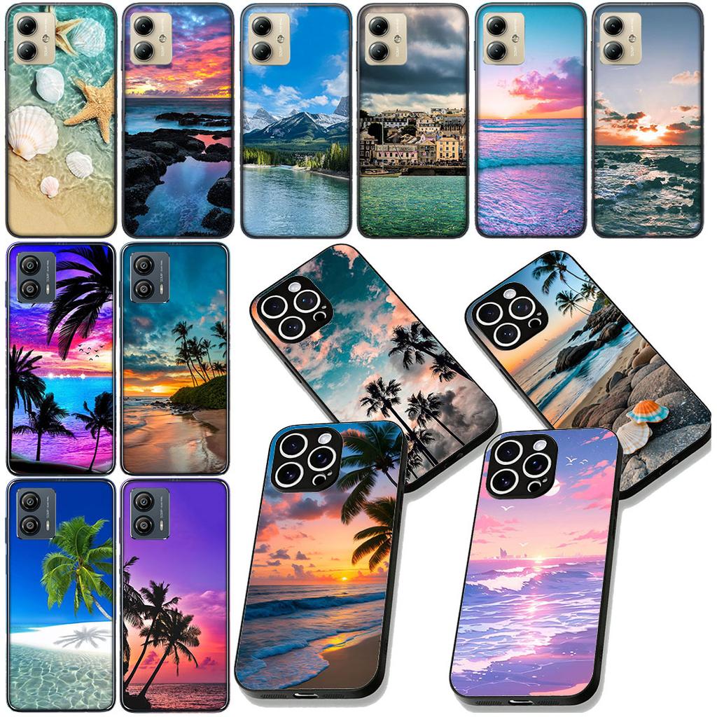 Защитный чехол для путешествий с рисунком «Горное море и пляж» для Huawei P30 P20 Mate 20 Lite Pro Y7 Y6P Y7A 2019 Nova 5T 3I