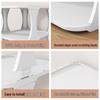 BAIWEN Multi-layer Plastic Shoe Rack