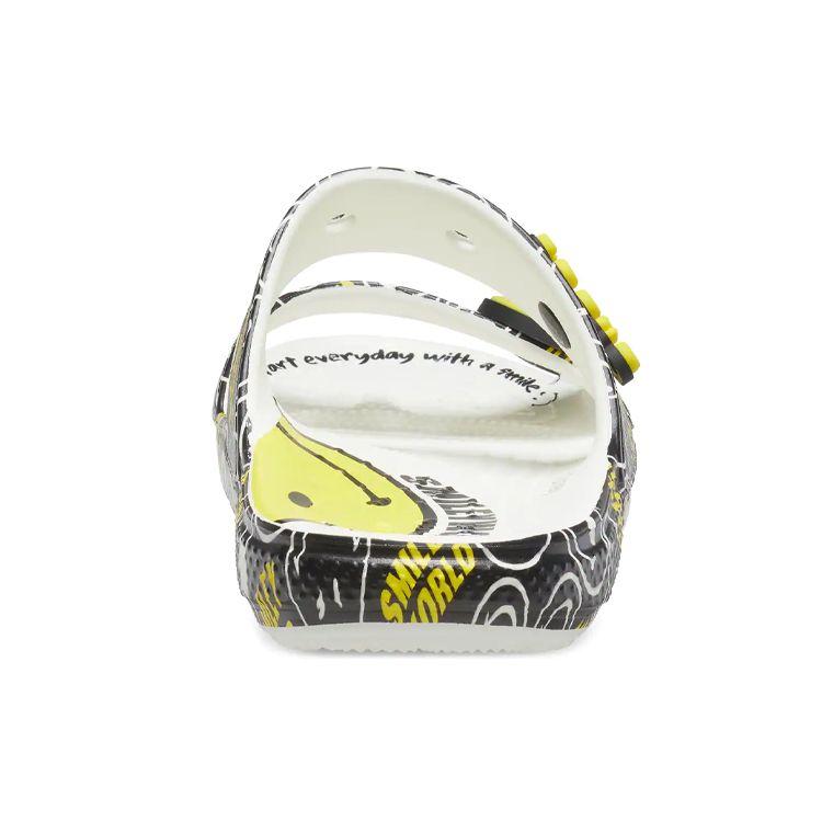 Crocs SmileyWorld x Classic Sandal Черно-белые мужские кроссовки Мульти 207207-94S