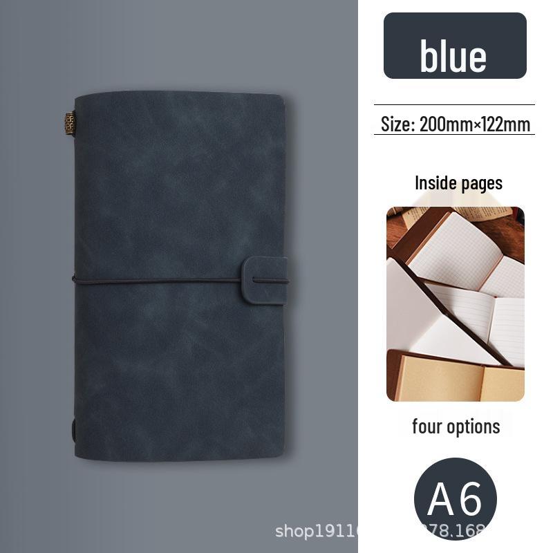 Винтажный дорожный журнал на разъемных листах - Мягкая обложка, Дневник-блокнот со штампованным переплетом