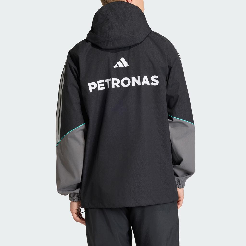 adidas Мужская куртка дождевик Mercedes - Amg Petronas Formula 1 Team Куртка KE5475