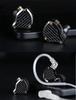 Эргономичные проводные наушники KZ PR3 Hi-Fi, 13,2-миллиметровые планарные стереонаушники с микрофоном, внутриканальная спортивная гарнитура с шумоподавлением.