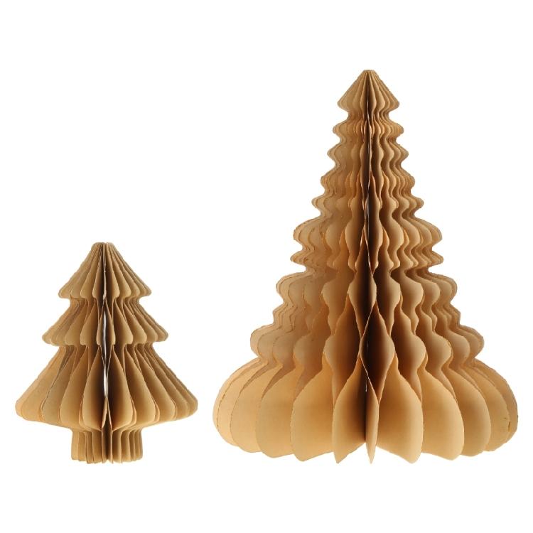 Elegant Paper Crafts for Festive Decorating Christmas Home Desk Ornamant