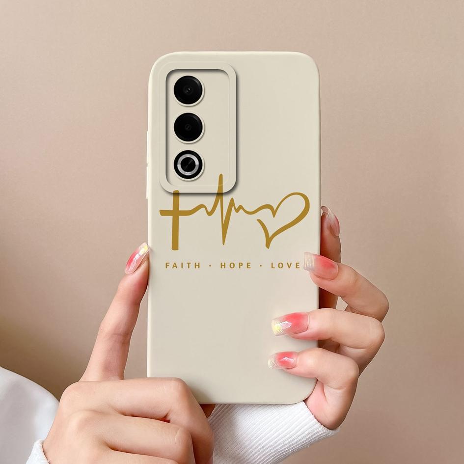 Для OPPO A3X A3 Pro Realme 13 Pro Plus 12 Pro+ чехол-протектор экрана супер ударопрочный тонкий силиконовый чехол-бампер Pretty Love Heart для OPPO