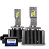 Светодиодные фары Briteye D3S, Преобразуют OEM HID в LED, Светодиодная лампа D3S для замены OEM HID, 35 Вт, 6500 К, Белый, 12 В/24 В, Совместимы с импортными а