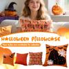 Halloween Pillowcase, Pumpkin Throwing Pillowcase, Plush Soft Artificial Sofa Cushion Cover, Suitable For Chairs, Sofas And Home Decoration