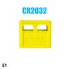 Храповик для батареек AAA/AA/9V/CR2032/CR2025, штабелируемый органайзер для батареек, декоративный держатель для батареек, для дома, офиса, ящик для хранения