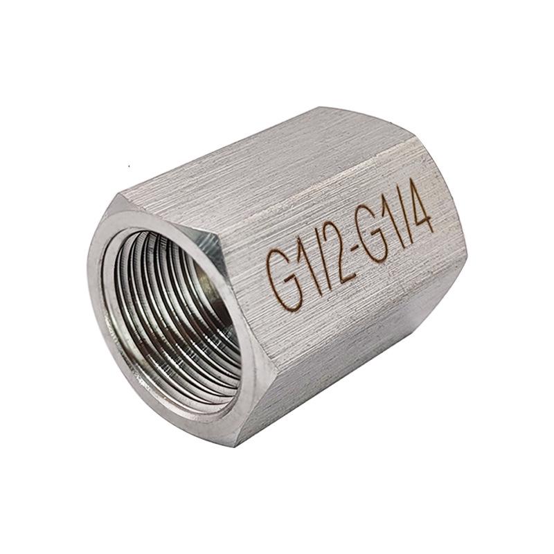 Нержавеющая сталь G1/2 на G1/4 BSP Резьбовой переходник-редуктор (0605)