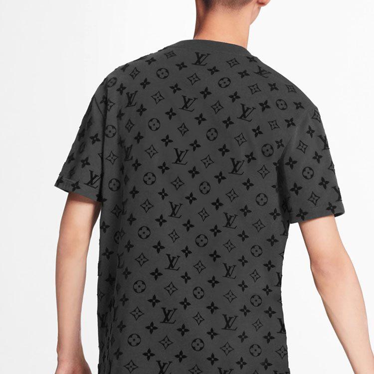 Louis Vuitton Футболка мужская светло-серая 1A7QDQ